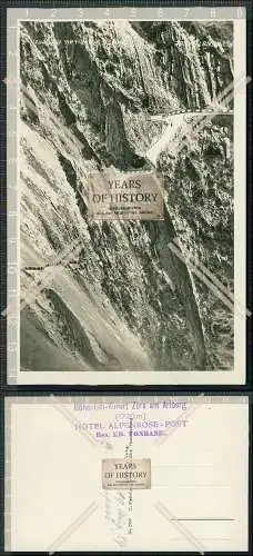 Foto AK Zürs am Arlberg Vorarlberg Panorama Felsenpass 1929