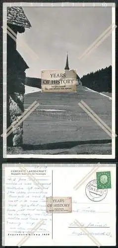 AK Bergkapelle Katzensteig bei Furtwangen geweihte Landschaft Jugendsammlung 19