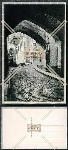 AK Passau Donau an der Hofstiege kleine Gasse um 1930