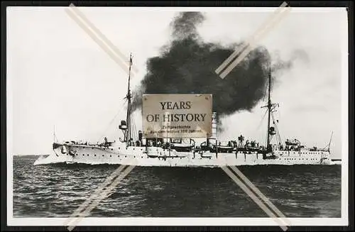 Foto SMS Undine 1902 Kleiner Kreuzer der Kaiserlichen Marine