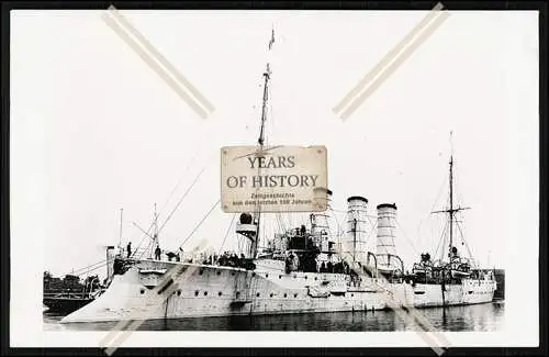 Foto SMS Bremen 1903 Kleiner Kreuzer der Kaiserlichen Marine