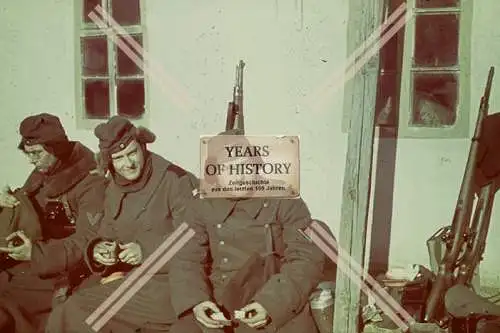 Foto Farbdia Soldaten in Russland Ostfront und vieles mehr