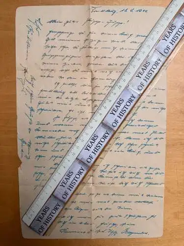Feldpost-Brief - 1944 gelaufen Paderborn Nordrhein-Westfalen ......