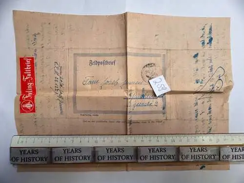 Feldpostbrief Russland 1942 - von Josef Jennen - aus Dülken Alt-Viersen - 259