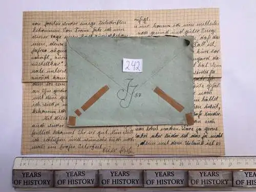 Feldpostbrief Russland 1943 - von Josef Jennen - aus Dülken Alt-Viersen - 242