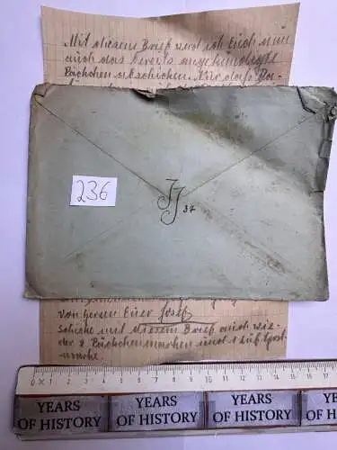 Feldpostbrief Russland 1943 - von Josef Jennen - aus Dülken Alt-Viersen - 236