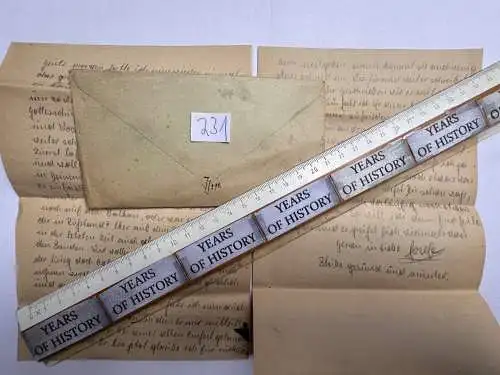 Feldpostbrief Russland 1944 - von Josef Jennen - aus Dülken Alt-Viersen - 231
