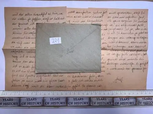 Feldpostbrief Russland 1944 - von Josef Jennen - aus Dülken Alt-Viersen - 221