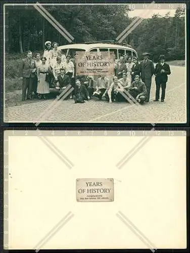 Foto Bus Omnibus Reise Rast 1939