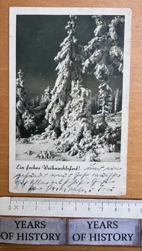 AK Landpoststempel Wilhelmsbruch Guhrau Żmigród Trachenberg Schlesien 1942 gel.