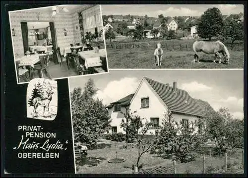 Foto AK Oberelben Nümbrecht Haus Bergpieden Privatpension Haus Lydia O. Anacker