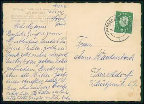 AK Niederdresselndorf Burbach-Holzhausen Familien-Ferienheim Blauen Kreuzes