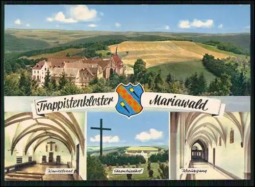 Foto AK Abtei Mariawald Kloster des Ordens der Trappisten nahe Heimbach Eifel