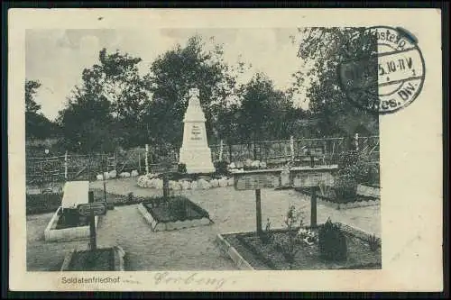 AK 1. WK Soldatenfriedhof Landwehr Infanterie Regiment 13 gel. 1915