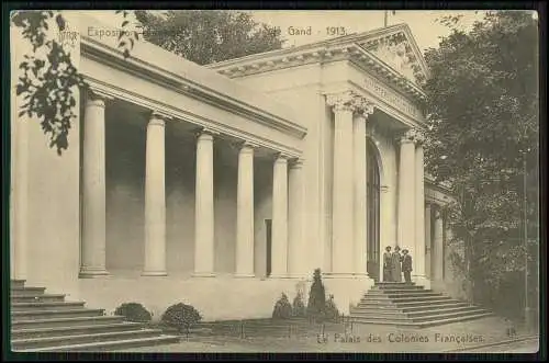 AK Gand Gent Belgien 1913 Le Palais des Colonies Françaises