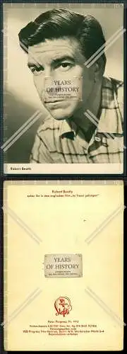 Orig. Autogrammkarte  Robert Beatty war ein kanadischer Schauspieler