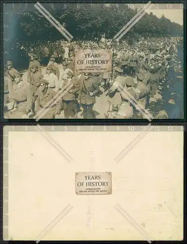 Orig. Foto AK 10. Front Reichssoldaten-Tag 2.6.1929 München Weimarer Republik 