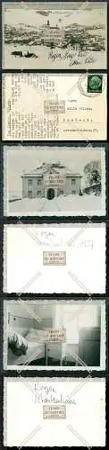 Orig. Foto u. AK Dorf Regen bei Deggendorf 1938 gel. Krankenhaus Dorf Ansicht i