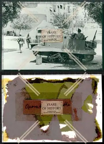 Repro Foto Panzer Tank Fahrzeuge Operation Agatha Black Sabbath Polizei Militä