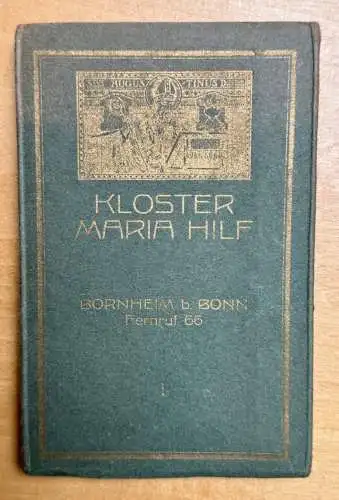 Leporello 20x AK Ansichtskarte Postkarte Kloster Maria Hilf in Bornheim bei Bonn