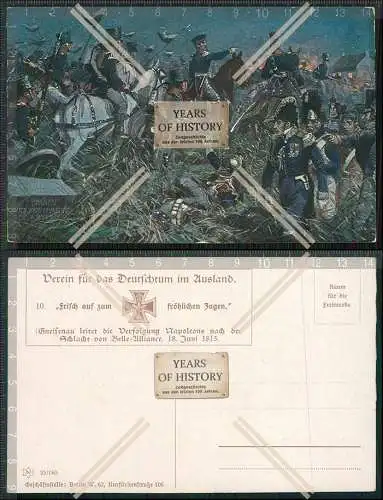AK Gneisenau leitet die Verfolgung Napoleons nach der Schlacht 1813, Novitas 25