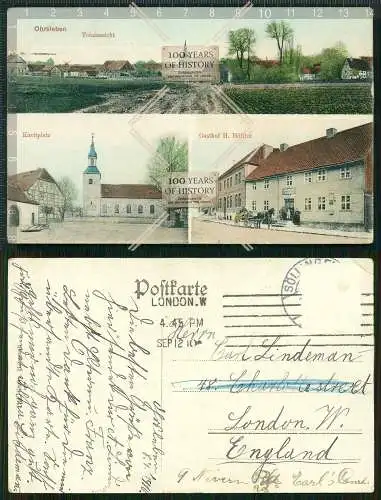 Orig. AK Ohrsleben Söllingen bei Helmstedt gel. 1910