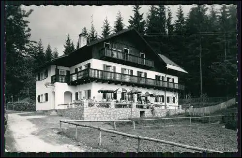 Foto AK Bodenmais bayrischer Wald - Gasthof Pension Rieslocher Waldhaus