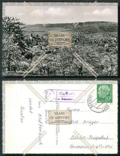 Foto AK Oberndorf Rudersberg Landpoststempel Klaffenbach Schorndorf 