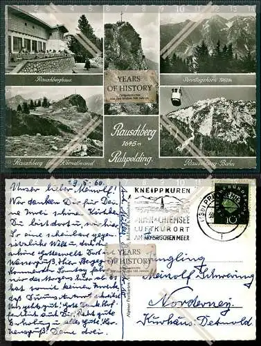 Orig. AK Rauschberg Ruhpolding Rauschberghaus Sonntagsberg