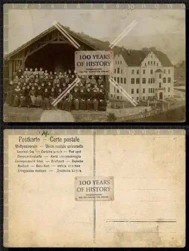 Orig. Foto AK Thüringen Sachsen ca 1910