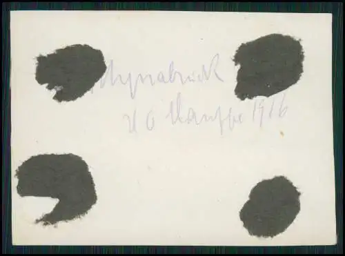 4x Foto 9x6cm  1. WK Soldaten Ostfront 1916-17 Beschreibung siehe Rückseite
