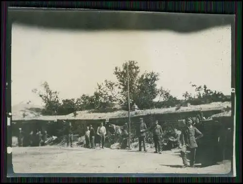 4x Foto 9x6cm  1. WK Soldaten Ostfront 1916-17 Beschreibung siehe Rückseite