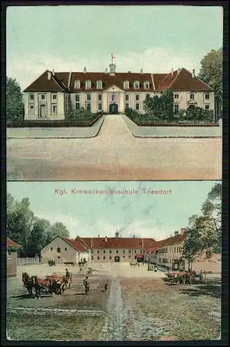 Ak Triesdorf Weidenbach Mittelfranken Kreisackerbauschule 1914 gelaufen