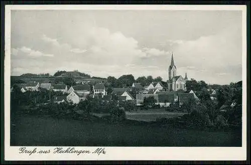 AK Hechlingen am See Heidenheim Lkr. Weißenburg-Gunzenhausen 1940 gel.