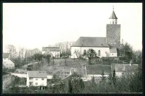 Foto AK Hohentrüdingen Heidenheim Lkr. Weißenburg-Gunzenhausen Kirche Dorfstraße