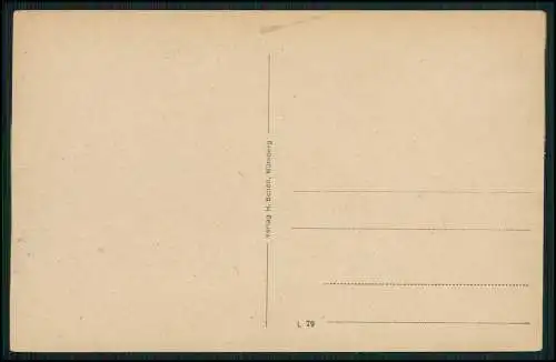 AK Merkendorf Kreis Ansbach Mittelfranken Oberes u. Unteres Tor um 1910