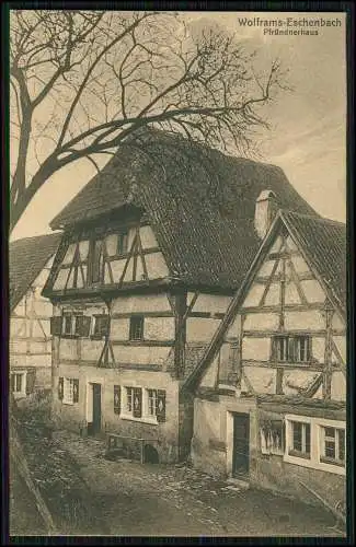 AK Wolframs Eschenbach Bayern Pfündnerhaus um 1930