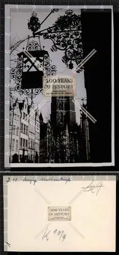 Orig. Foto Gdansk Danzig Polen Marienkirche 1940