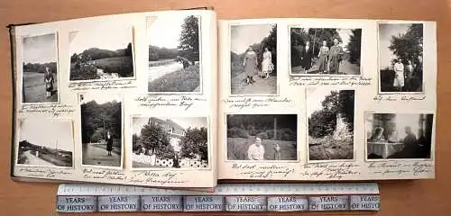 Fotoalbum 230 Fotos 1939-45 Oberlahr Altenkirchen Flammersfeld Soldaten Reise...