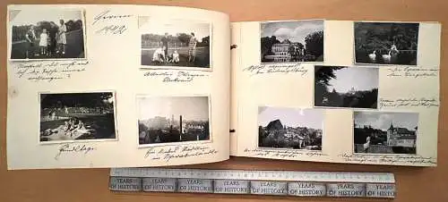 Fotoalbum 230 Fotos 1939-45 Oberlahr Altenkirchen Flammersfeld Soldaten Reise...