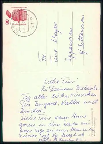 11x Postkarte Geburtstag Glückwünsche diverse Ansichten mit schönen Motiven