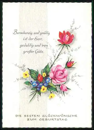 11x Postkarte Geburtstag Glückwünsche diverse Ansichten mit schönen Motiven