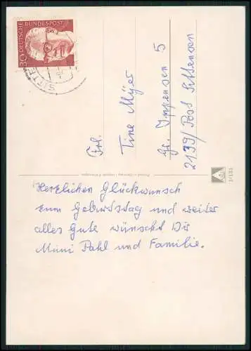 11x Postkarte Geburtstag Glückwünsche diverse Ansichten mit schönen Motiven