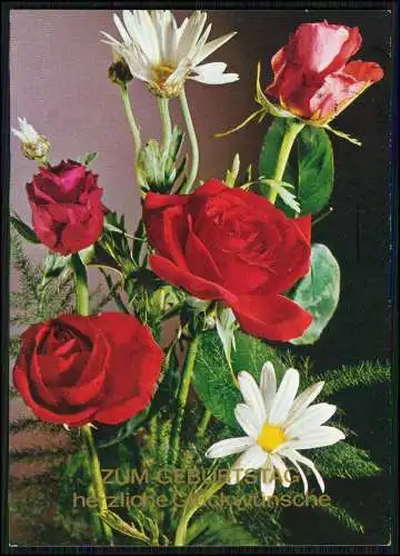 11x Postkarte Geburtstag Glückwünsche diverse Ansichten mit schönen Motiven