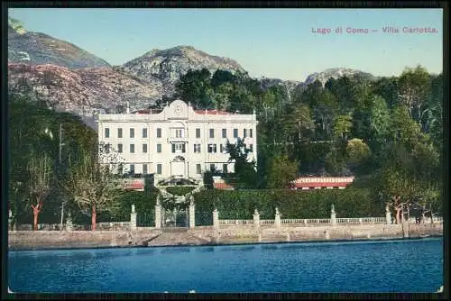 8x AK Postkarte Lago di Como Comer See Lombardia Nord Italien 1910-1920