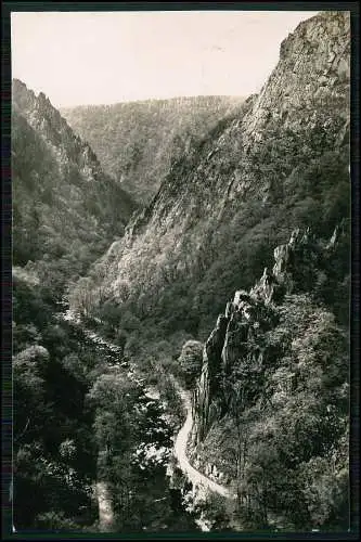 8x Foto u. AK Ansichtskarte Postkarte Thale im Harz Bodetal diverse Ansichten