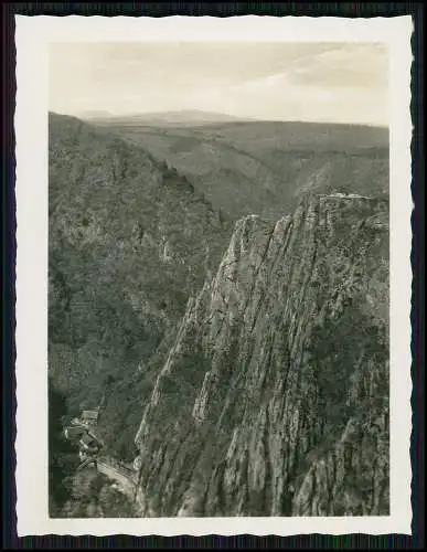 8x Foto u. AK Ansichtskarte Postkarte Thale im Harz Bodetal diverse Ansichten