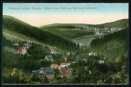 4x AK Ansichtskarte Postkarte Kipsdorf Altenberg Sachsen im Osterzgebirge 1915