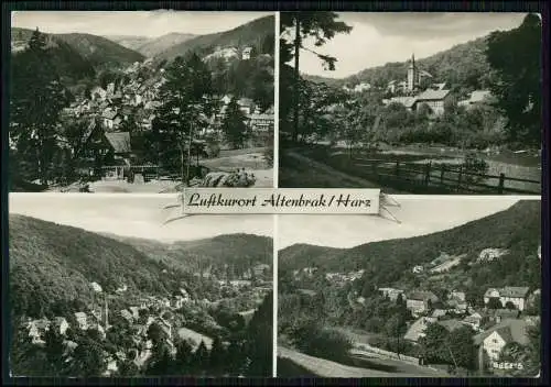 4x Foto AK Postkarte Altenbrak Thale im Harz Panorama der Ortschaft uvm.