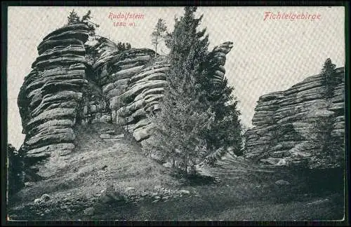 2x AK Postkarte Luisenburg Wunsiedel Oberfranken Fichtelgebirge Gasthof uvm.